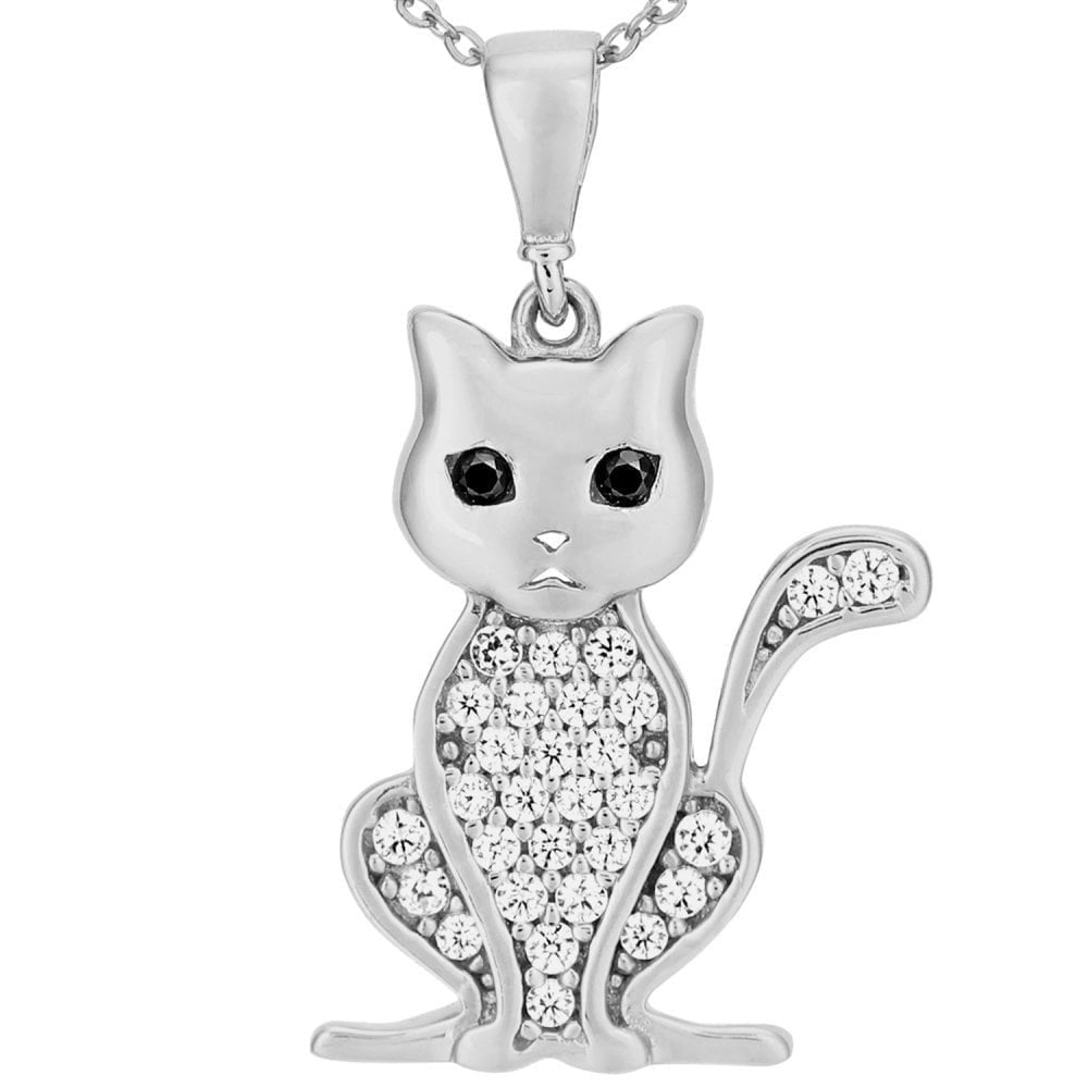 Cubic Zirconia Necklace - detail view | Prime Jewellery