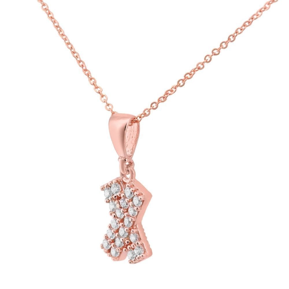 Cubic Zirconia Necklace - detail view | Prime Jewellery
