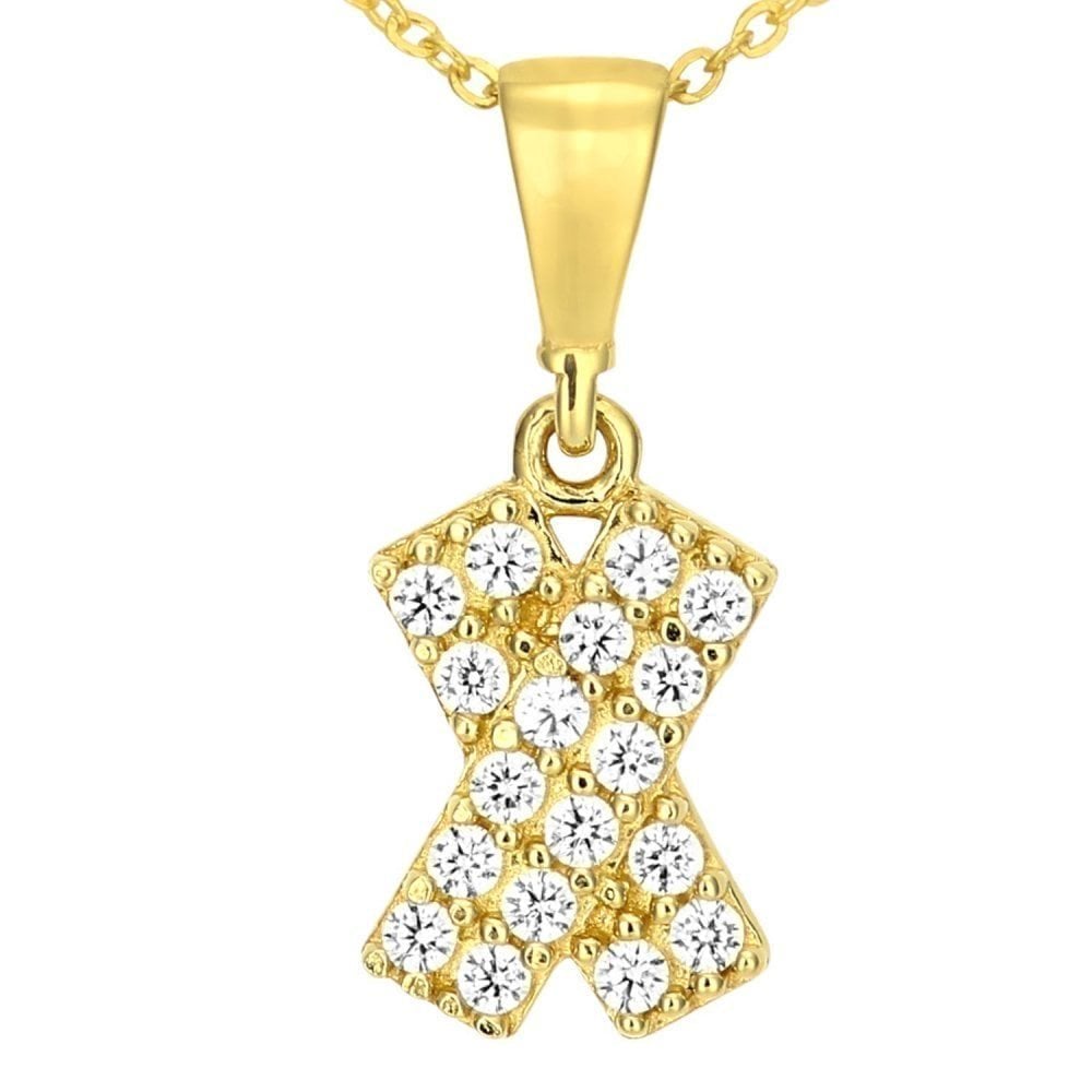 Cubic Zirconia Necklace - detail view | Prime Jewellery