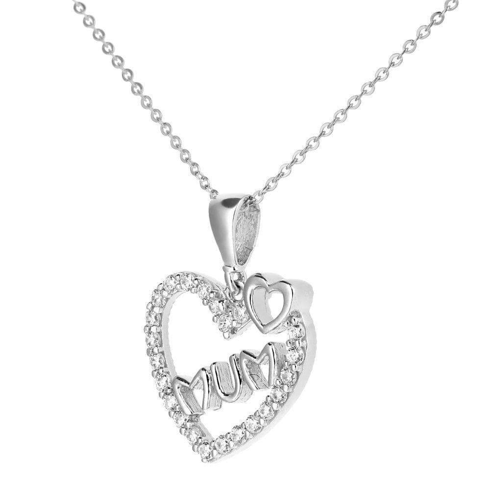 Cubic Zirconia Mum - detail view | Prime Jewellery