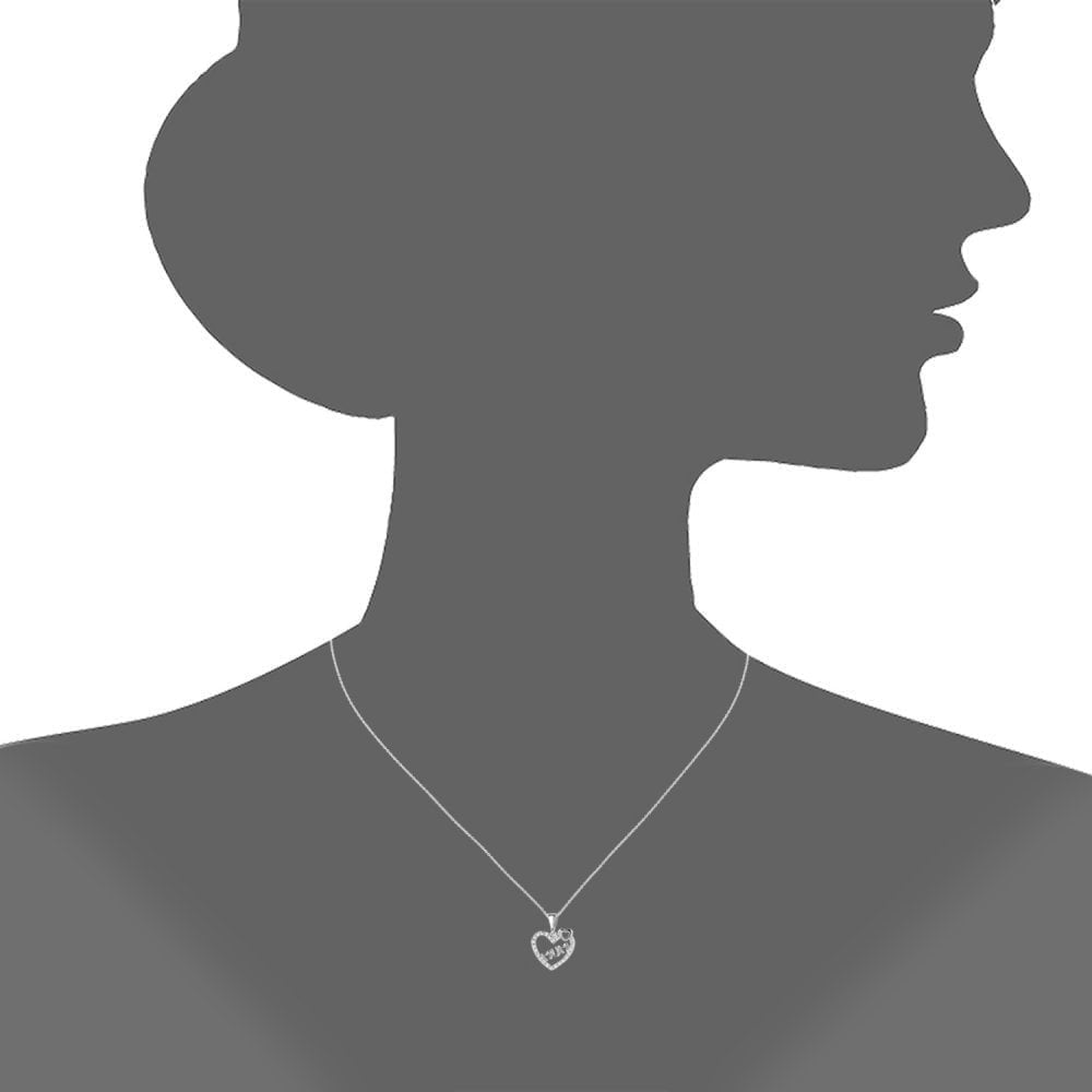 Cubic Zirconia Mum - detail view | Prime Jewellery