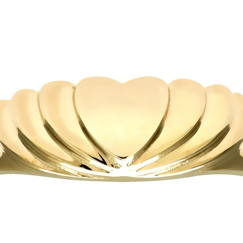 9ct Yellow Gold Heart Ring