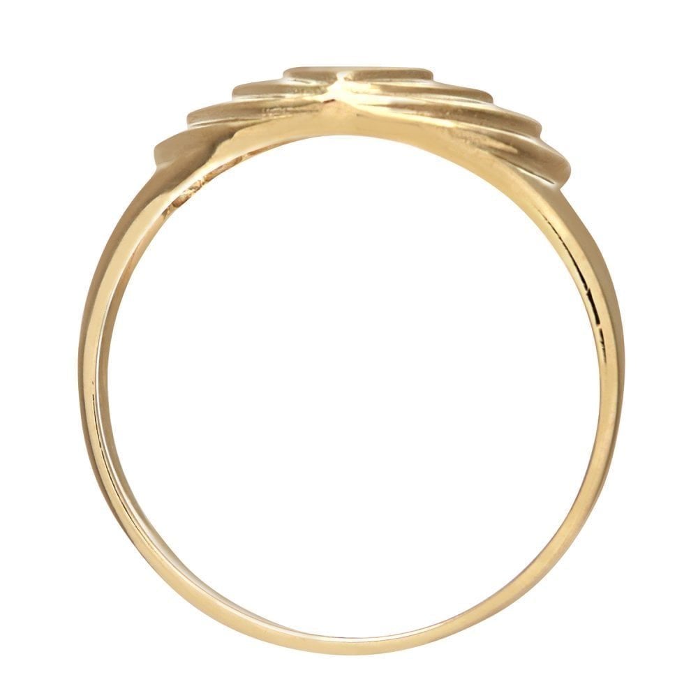 9ct Yellow Gold Heart Ring