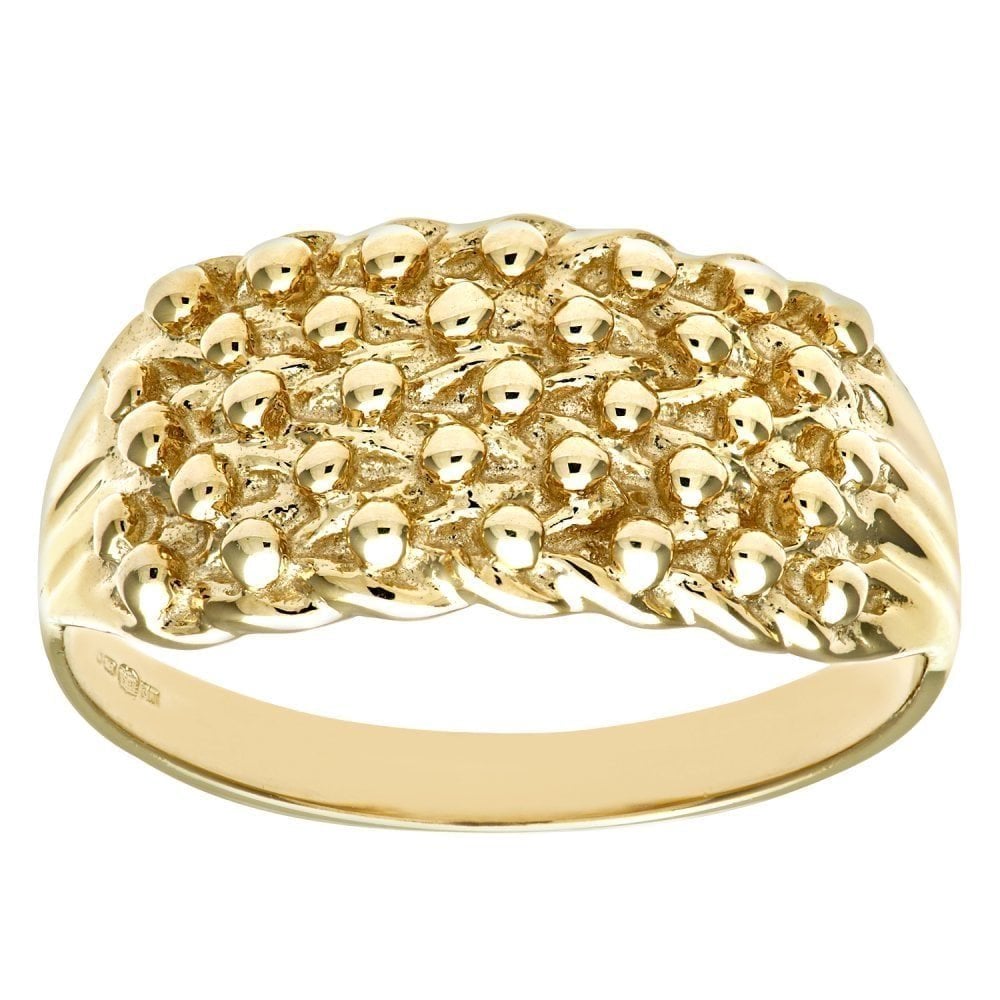 Bestseller 9ct Yellow Gold Keeper Ring 3 Grams Gold