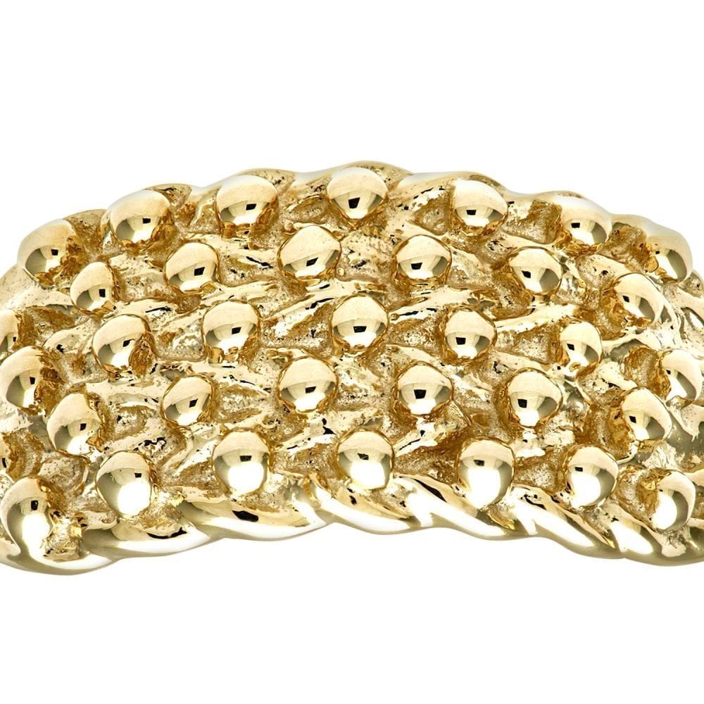 Bestseller 9ct Yellow Gold Keeper Ring 3 Grams Gold