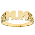 9ct Yellow Gold Mum Ring
