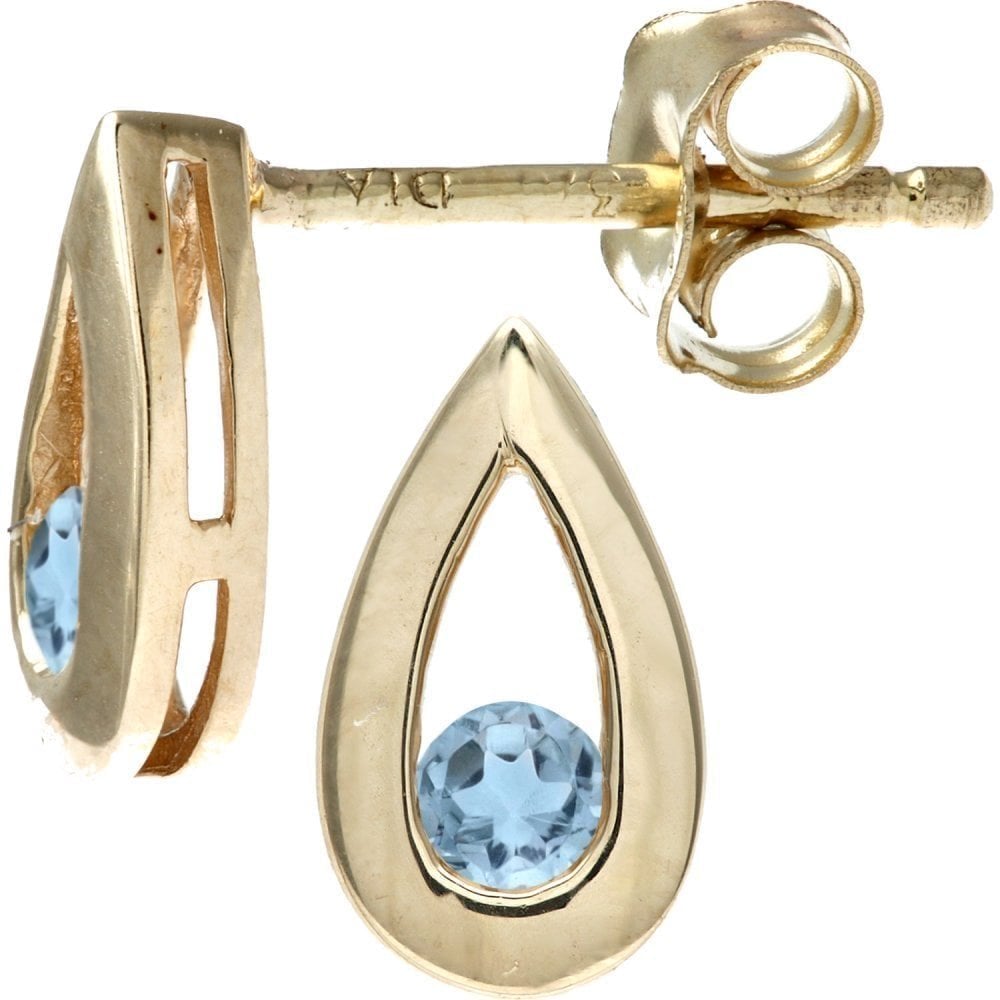 Sky Blue Topaz - detail view | Prime Jewellery