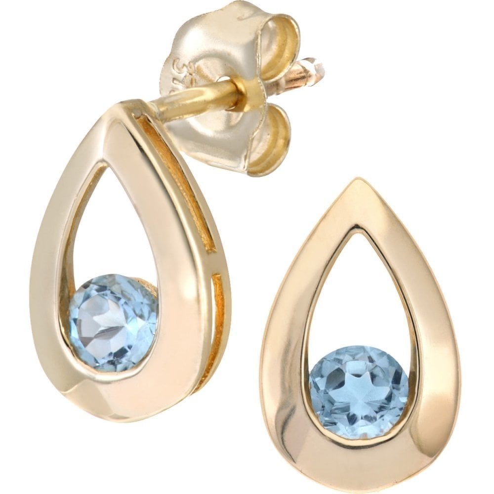 Sky Blue Topaz - detail view | Prime Jewellery