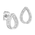 Diamond Stud Earrings 9ct White Gold | Prime Jewellery