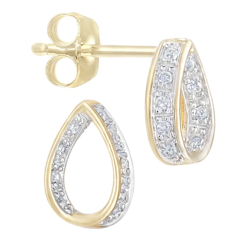 Diamond Stud Earrings - detail view | Prime Jewellery