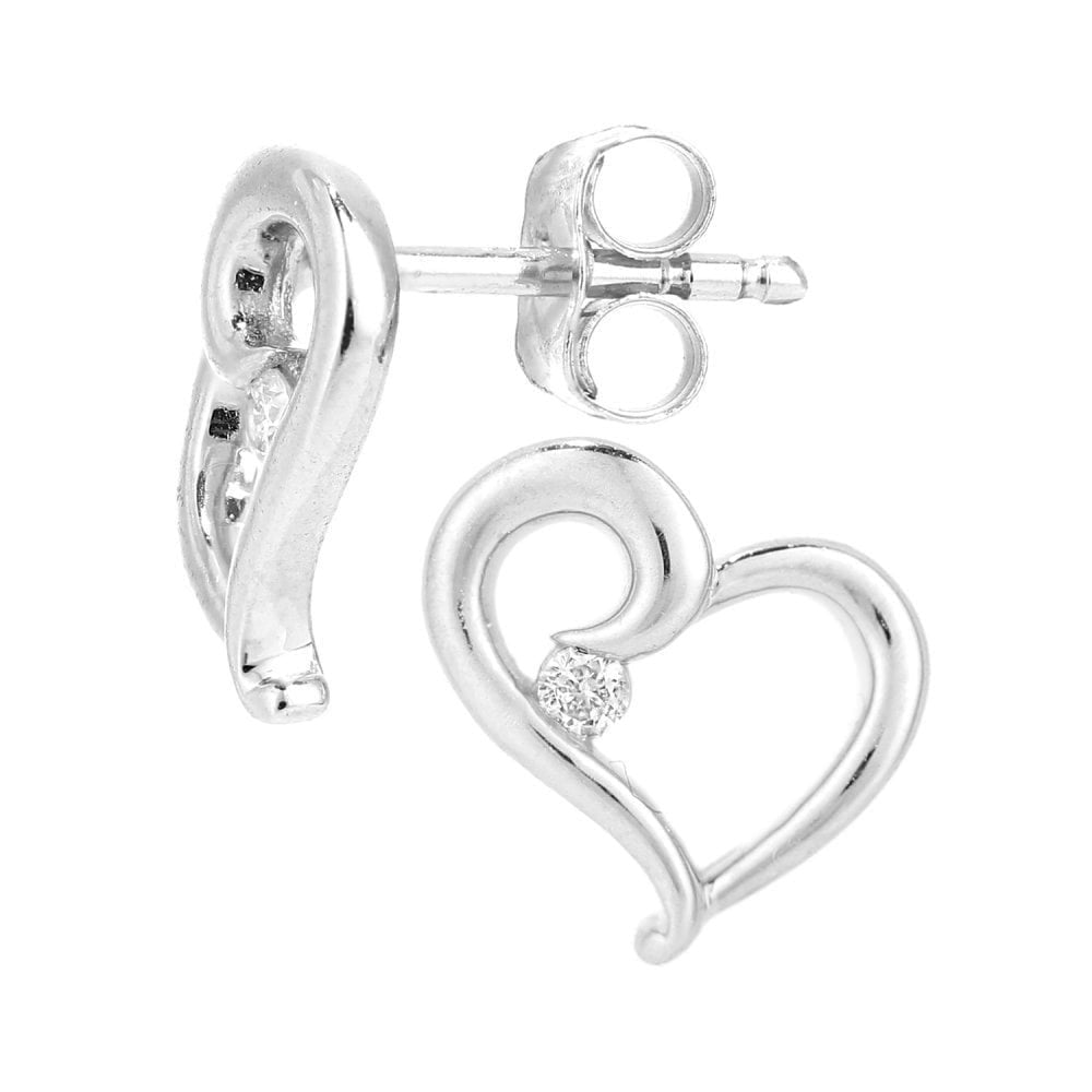 Diamond Stud Earrings - detail view | Prime Jewellery