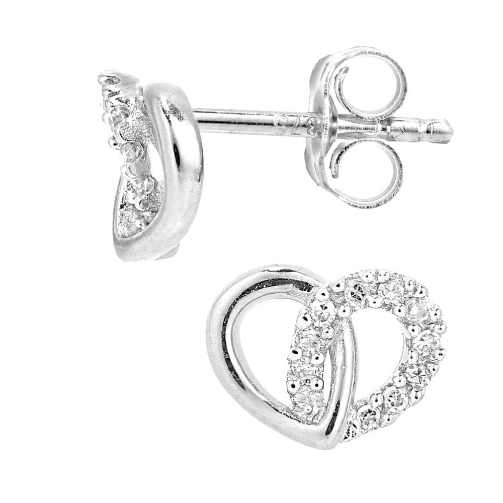 Diamond Stud Earrings - detail view | Prime Jewellery