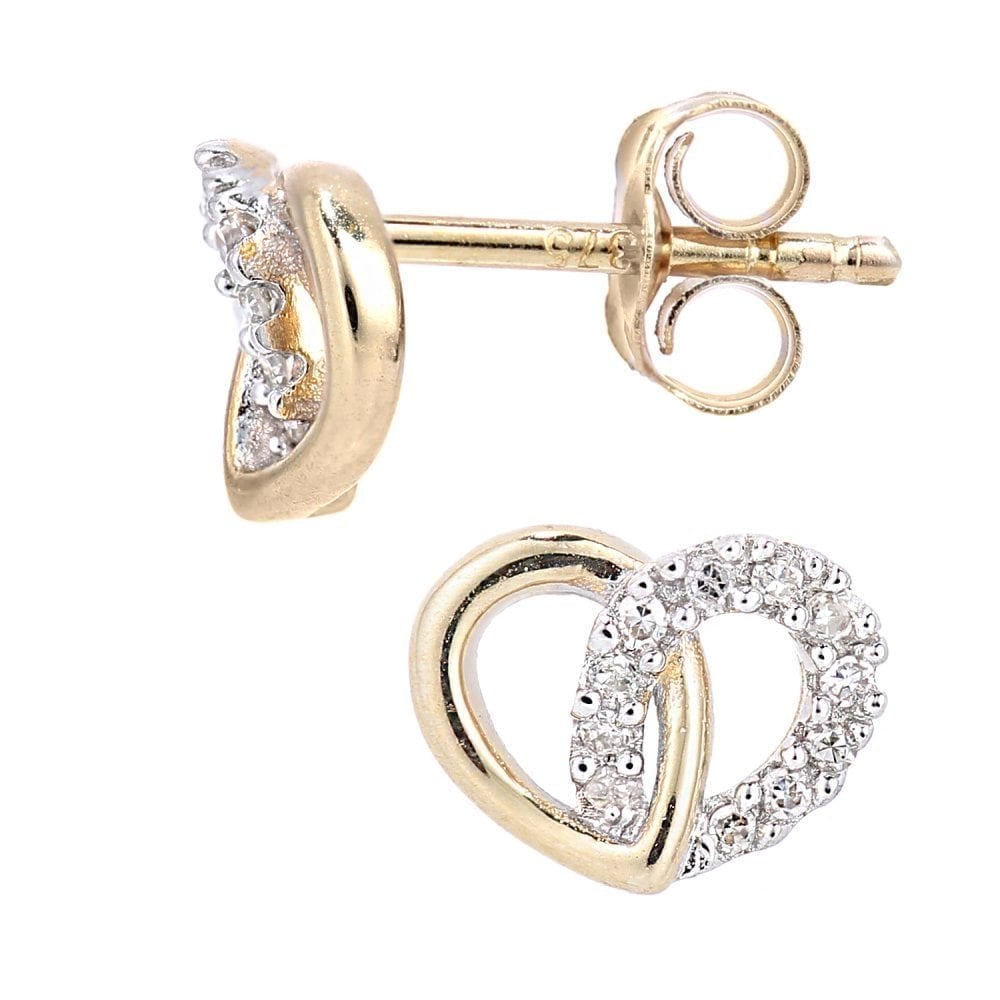 Diamond Stud Earrings - detail view | Prime Jewellery