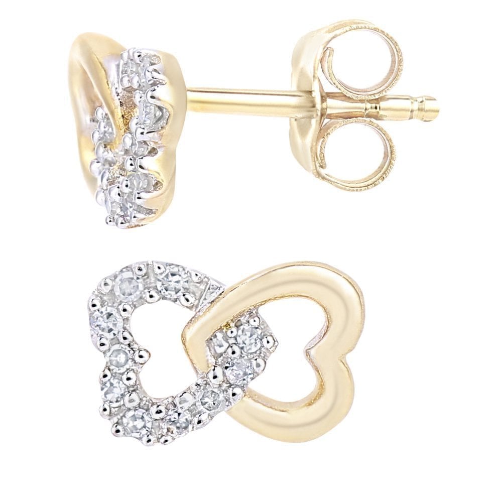 Diamond Stud Earrings - detail view | Prime Jewellery