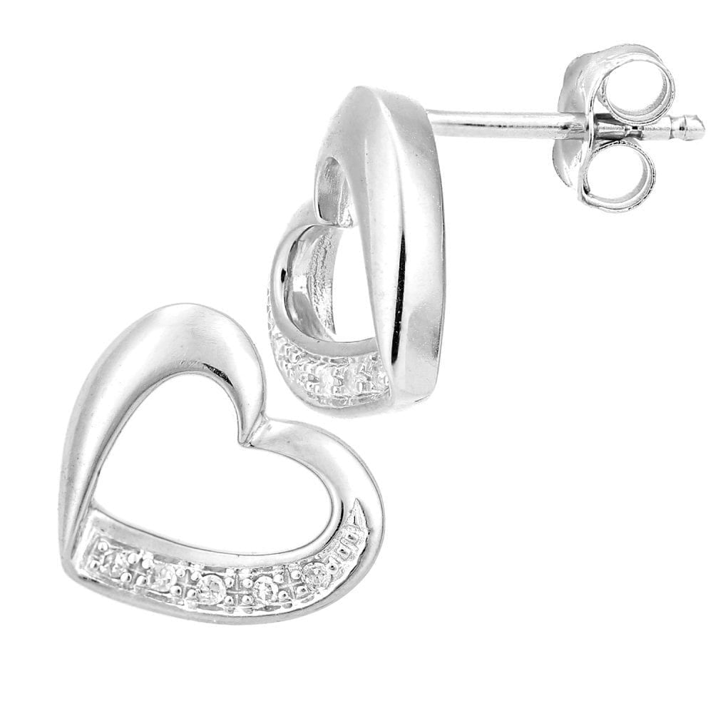 Diamond Stud Earrings - detail view | Prime Jewellery