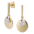 Diamond Heart Earrings | Prime Jewellery