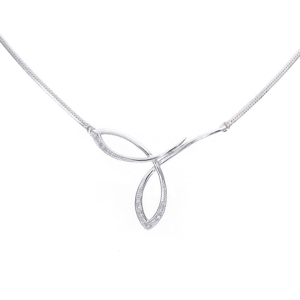 Diamond Necklace 9ct Gold | Prime Jewellery