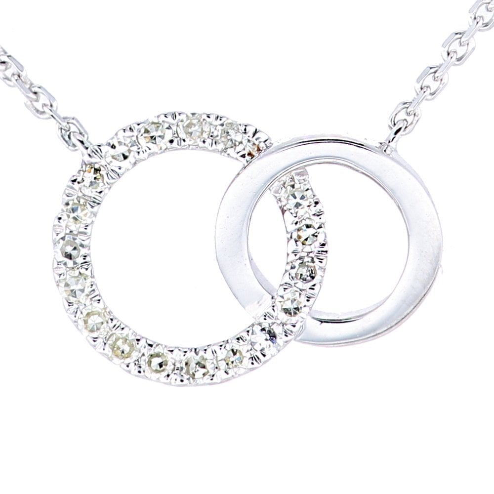 Diamond Necklace - detail view | Prime Jewellery