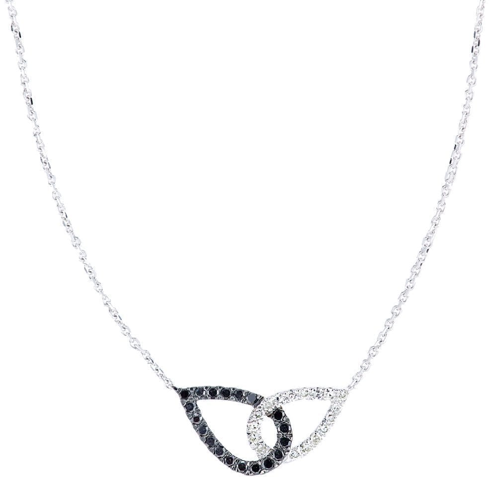 Diamond Necklace 9ct White Gold | Prime Jewellery