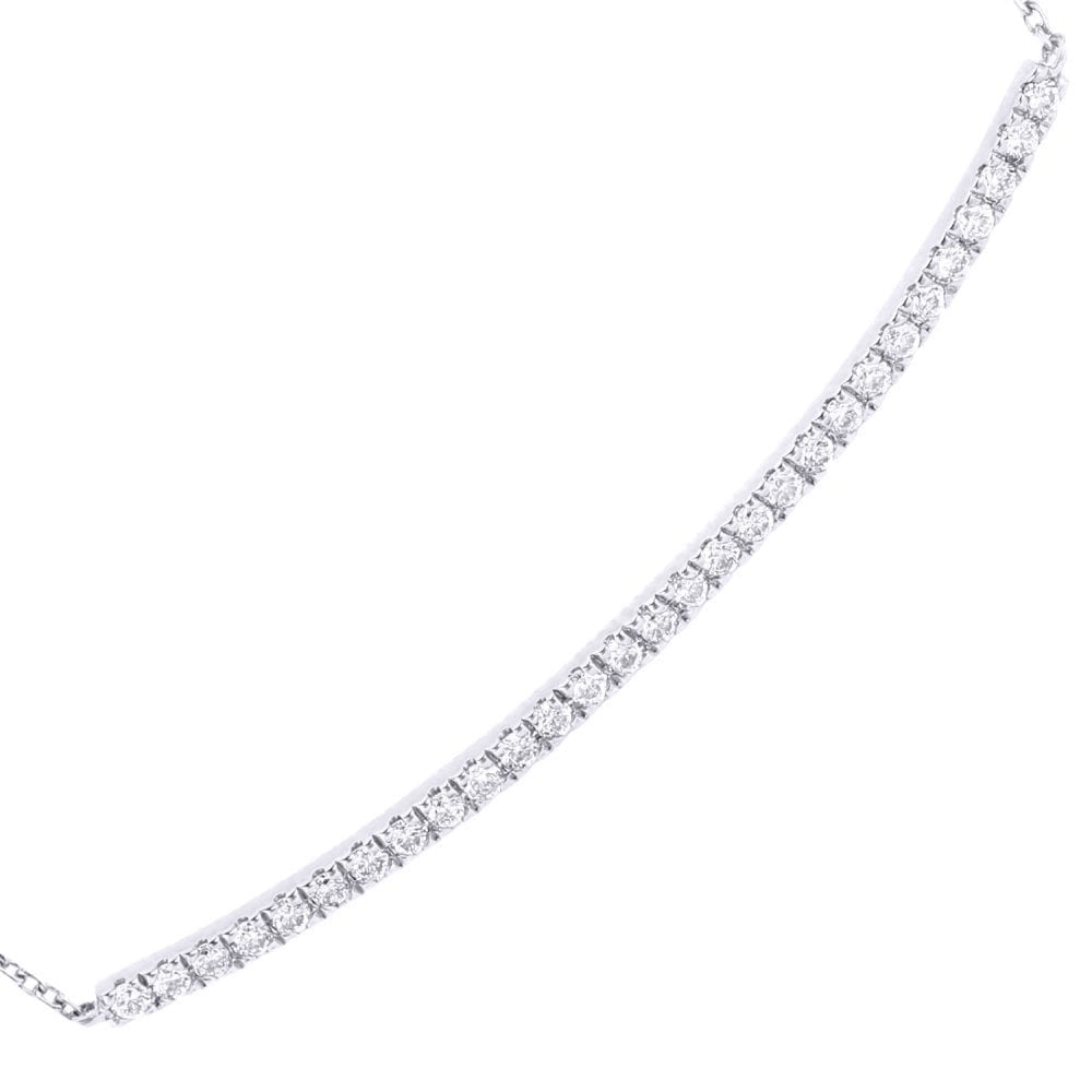 Diamond Necklace - detail view | Prime Jewellery
