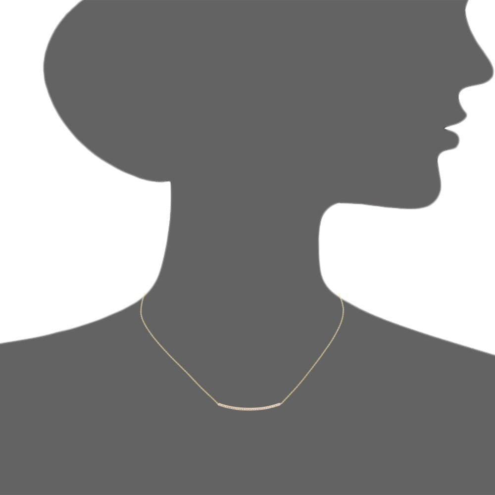 Diamond Necklace - detail view | Prime Jewellery
