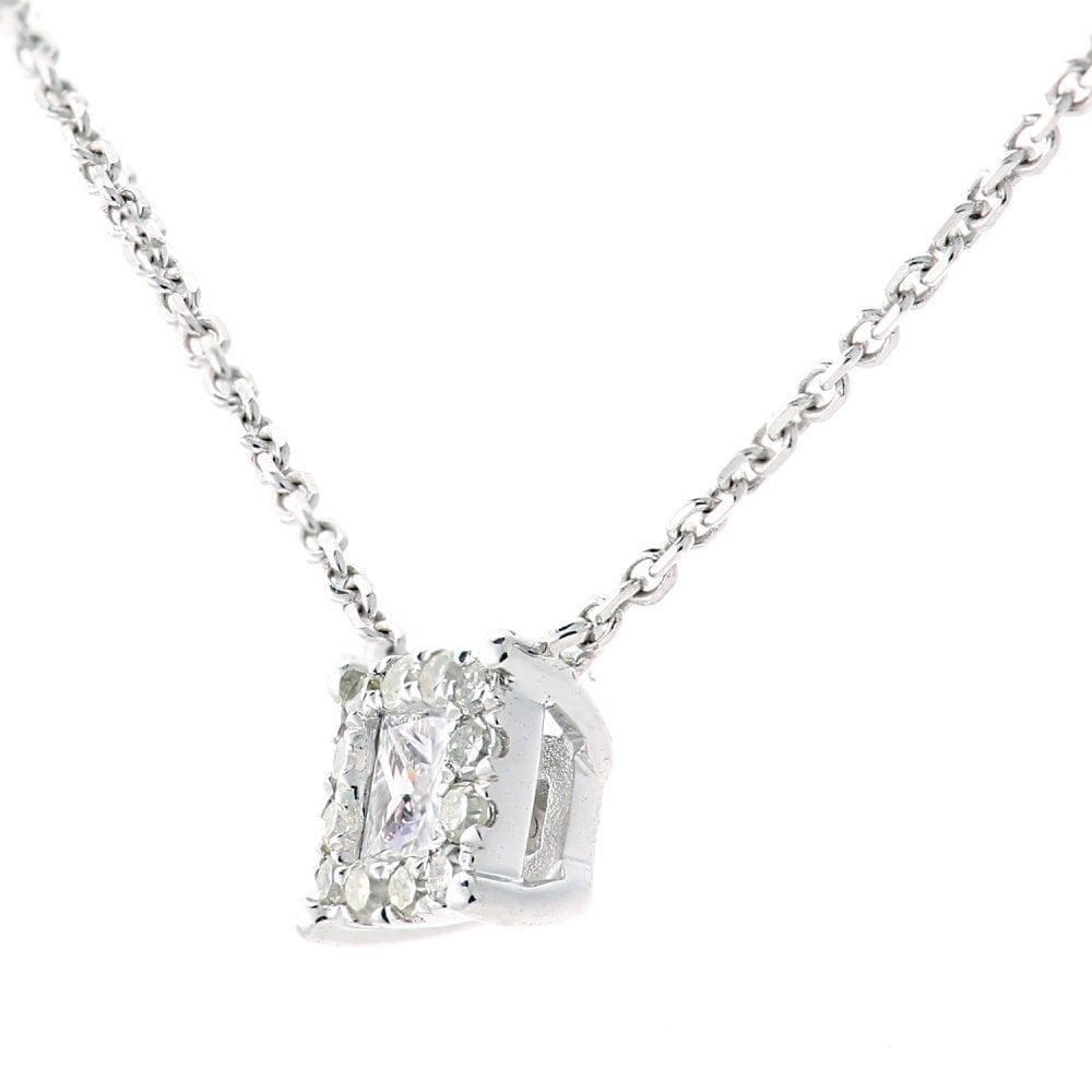 Diamond Necklace - detail view | Prime Jewellery