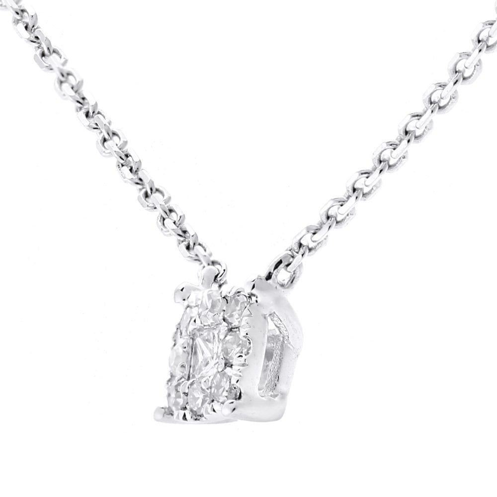 Diamond Necklace - detail view | Prime Jewellery