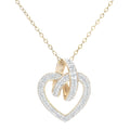 Diamond Infinity Necklace 9ct Gold | Prime Jewellery