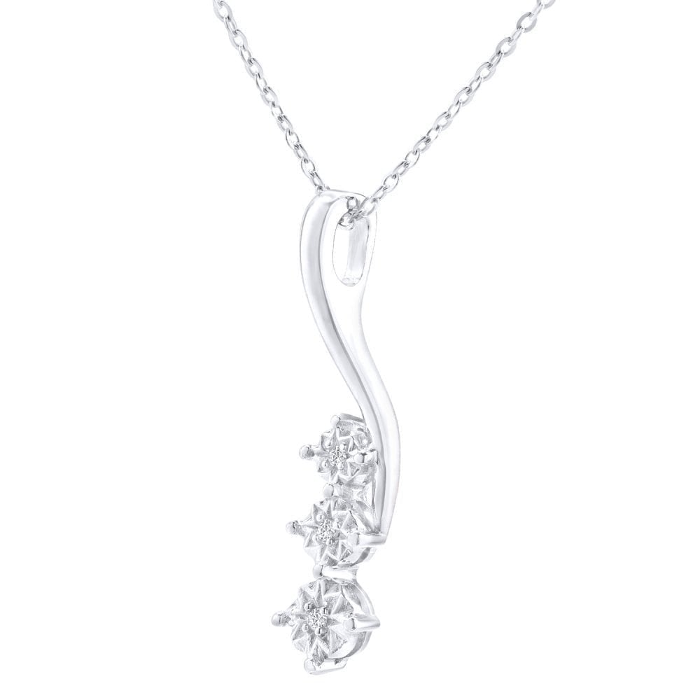 Diamond Necklace - detail view | Prime Jewellery