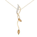 Citrine Necklace 9ct Yellow Gold | Prime Jewellery
