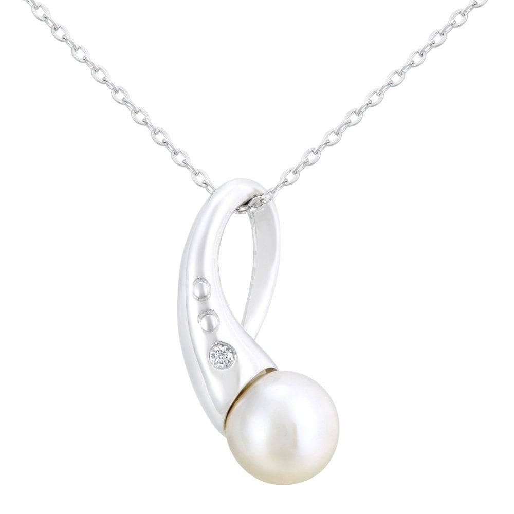 Pearl Necklace 9ct White Gold | Prime Jewellery