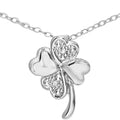 Diamond Heart Necklace 9ct White Gold | Prime Jewellery