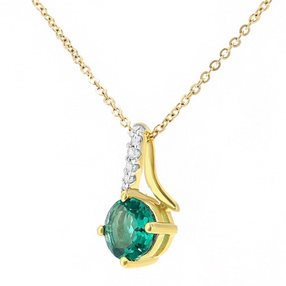 Emerald Necklace - detail view | Prime Jewellery