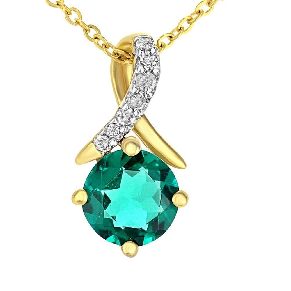 Emerald Necklace - detail view | Prime Jewellery