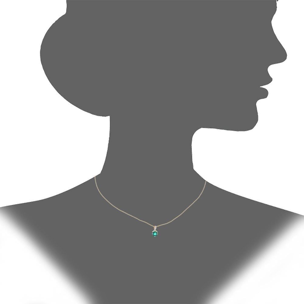 Emerald Necklace - detail view | Prime Jewellery