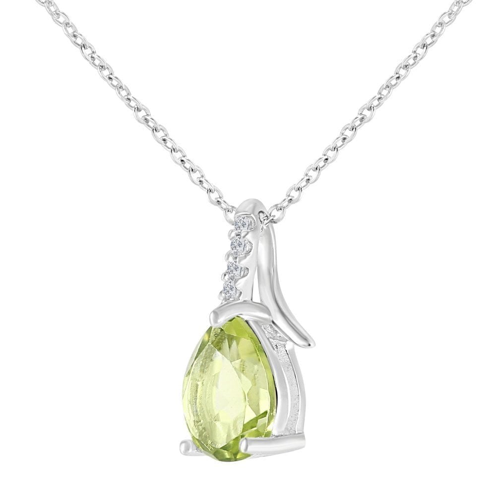 Peridot Necklace - detail view | Prime Jewellery