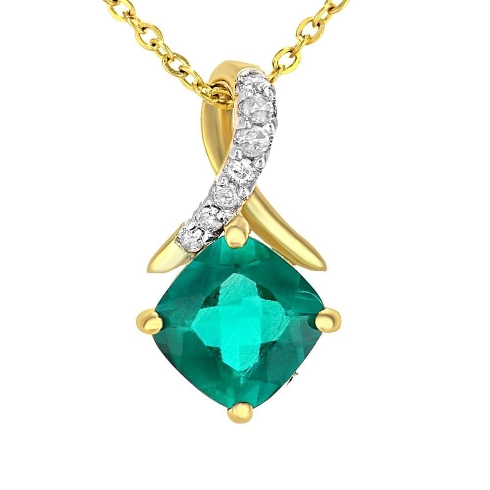 Emerald Necklace - detail view | Prime Jewellery