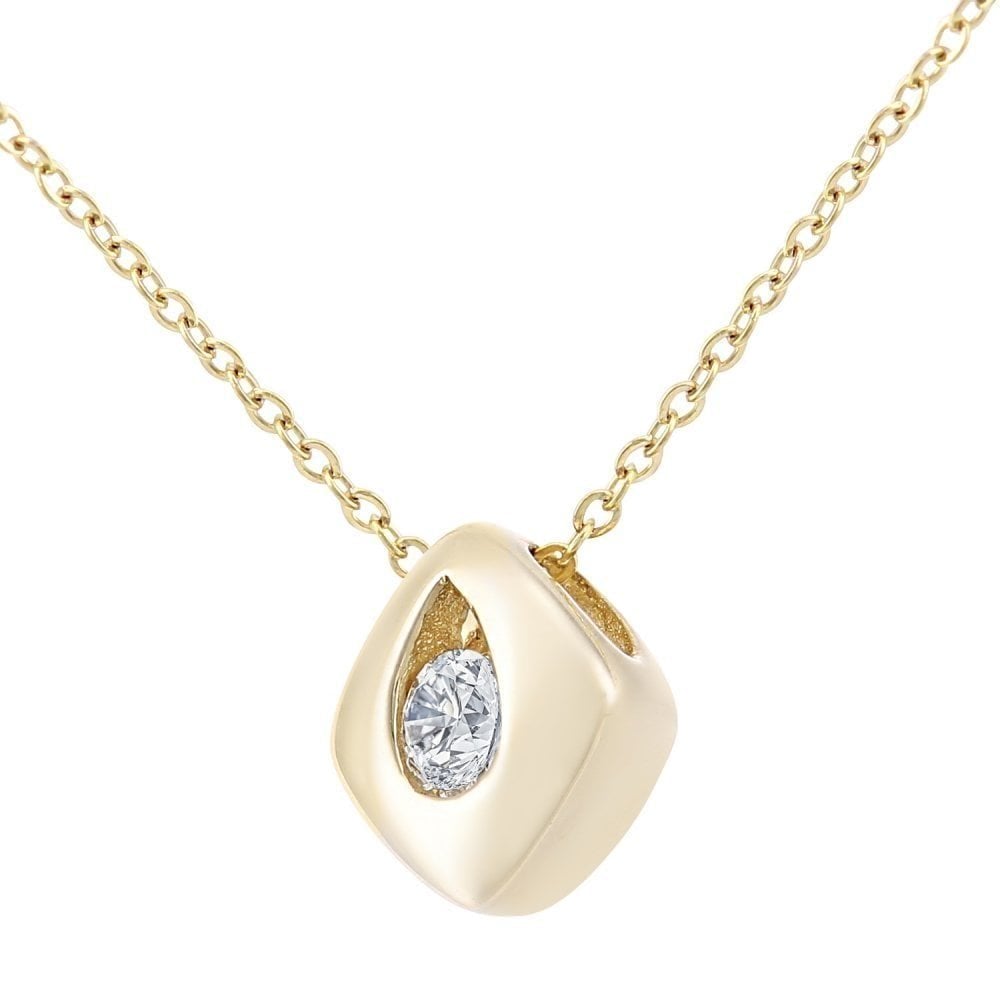 Diamond Necklace - detail view | Prime Jewellery