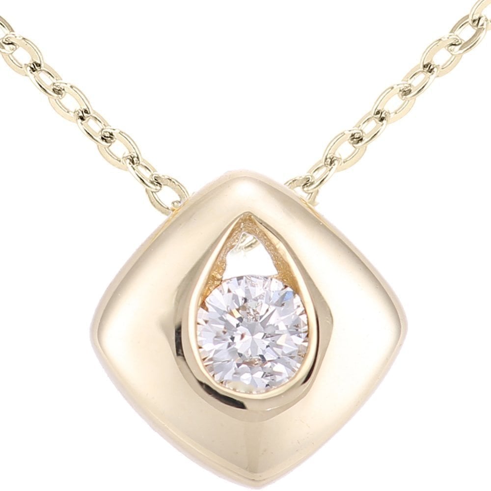 Diamond Necklace - detail view | Prime Jewellery