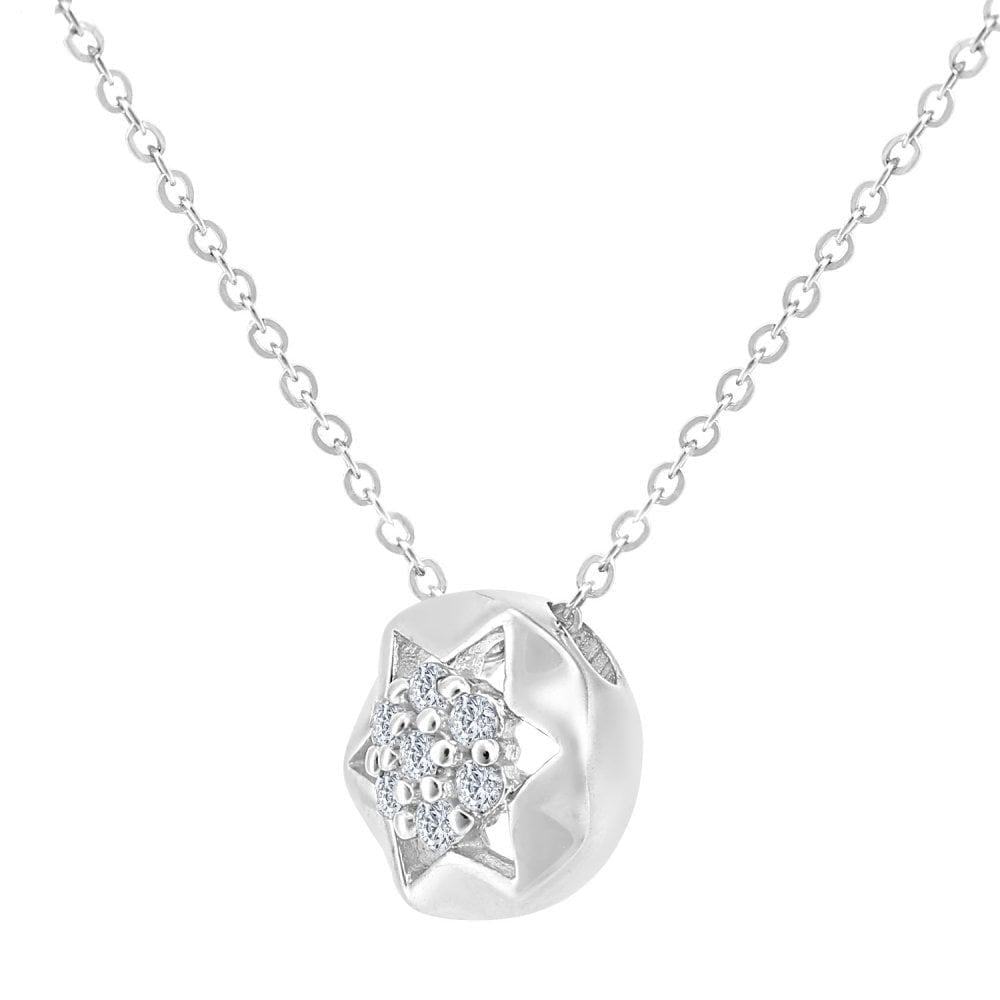 Diamond Necklace - detail view | Prime Jewellery