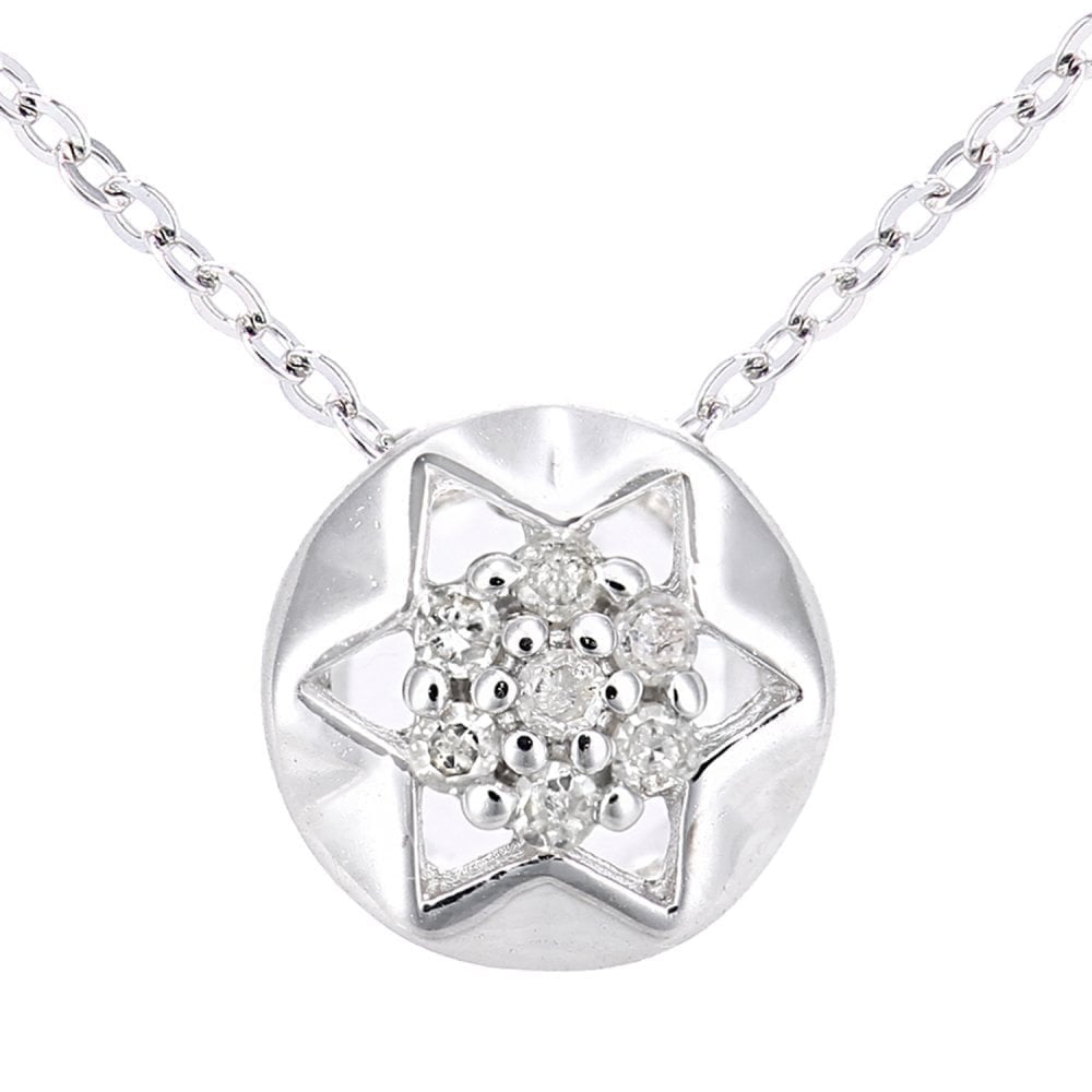 Diamond Necklace - detail view | Prime Jewellery