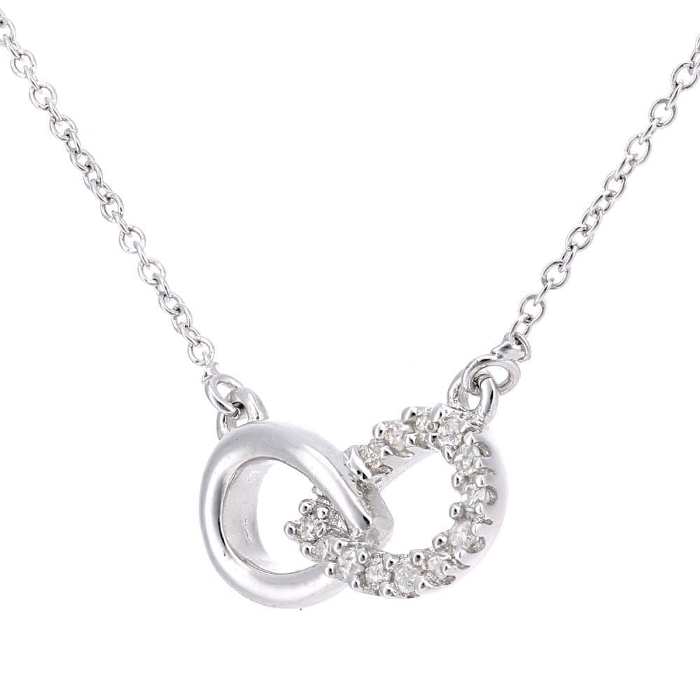 Diamond Necklace - detail view | Prime Jewellery