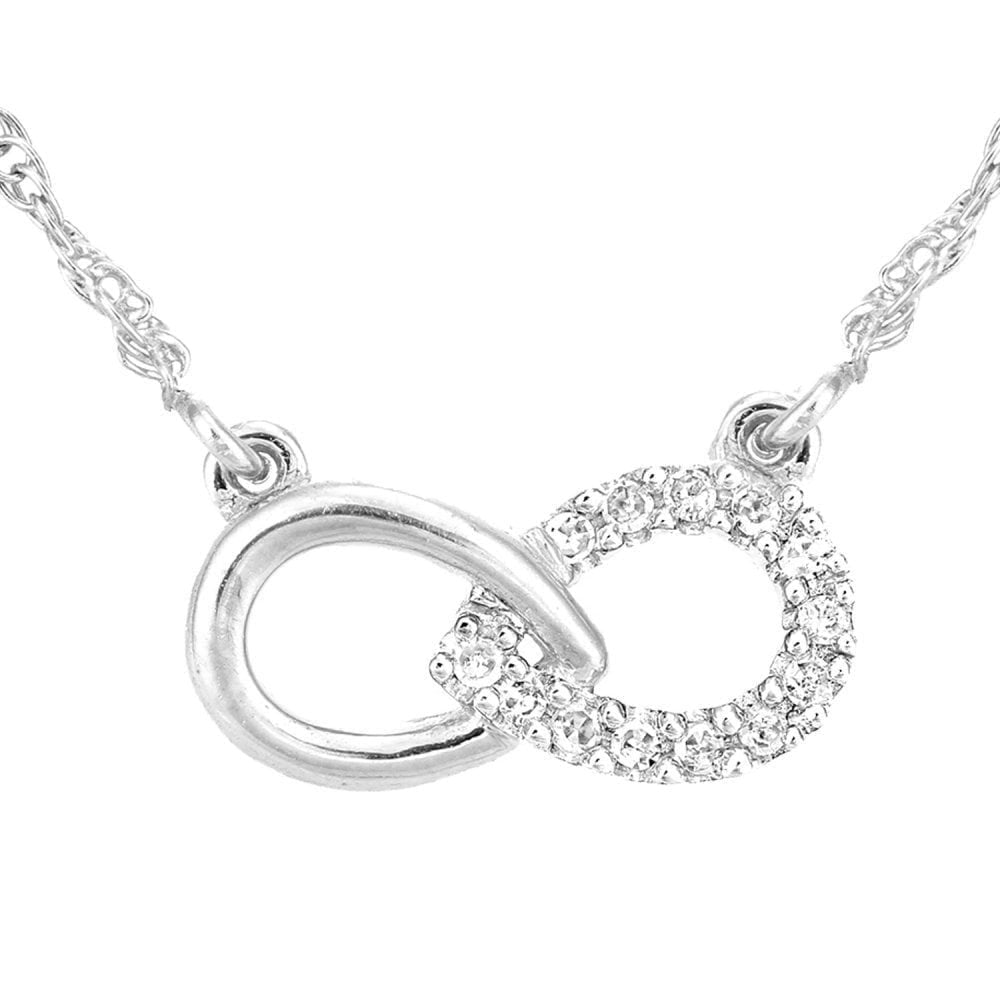 Diamond Necklace - detail view | Prime Jewellery