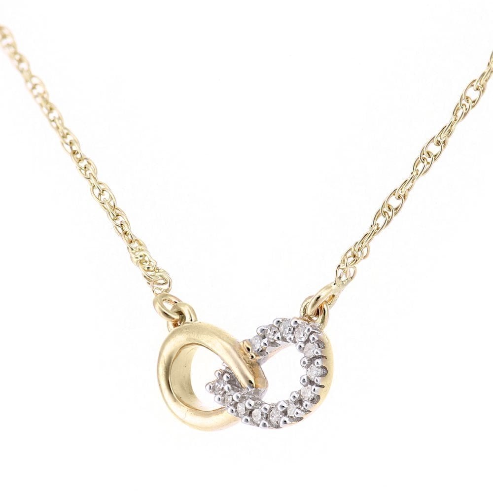 Diamond Necklace - detail view | Prime Jewellery