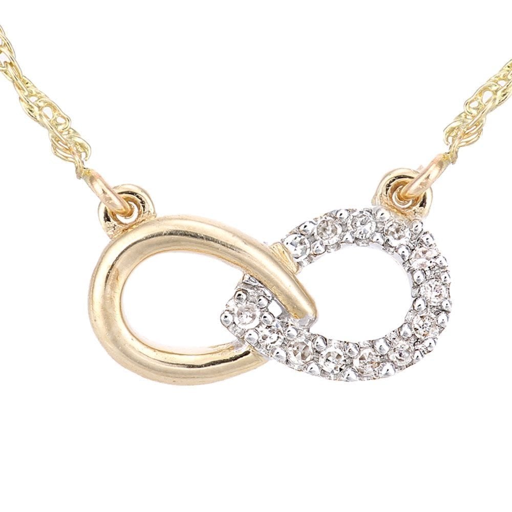 Diamond Necklace - detail view | Prime Jewellery