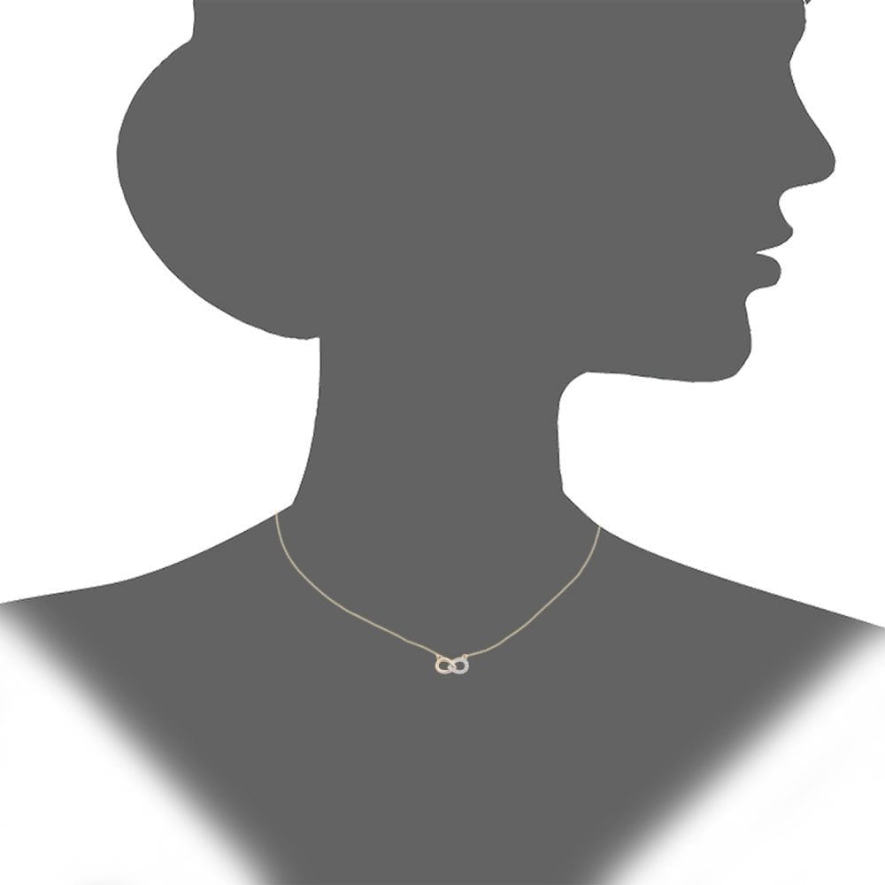 Diamond Necklace - detail view | Prime Jewellery