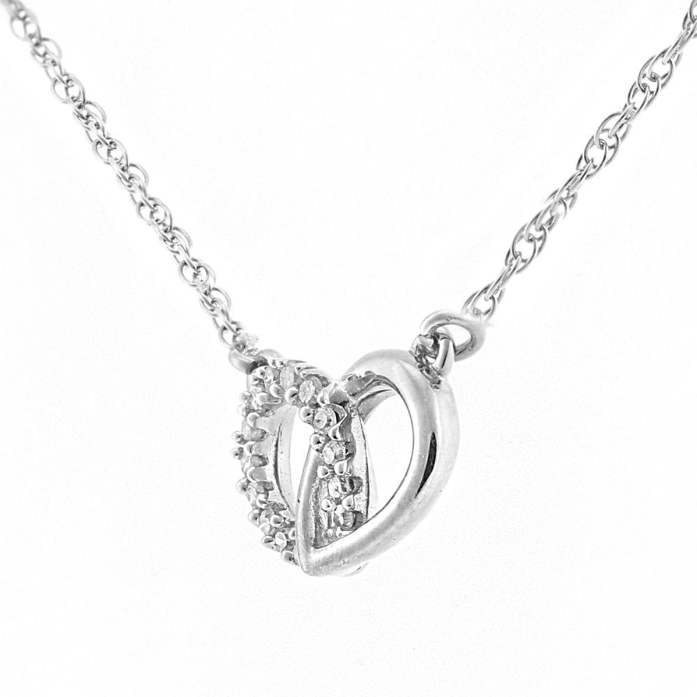 Diamond Necklace - detail view | Prime Jewellery