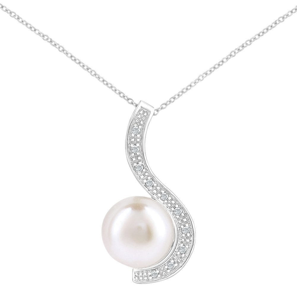Pearl Necklace 9ct White Gold | Prime Jewellery