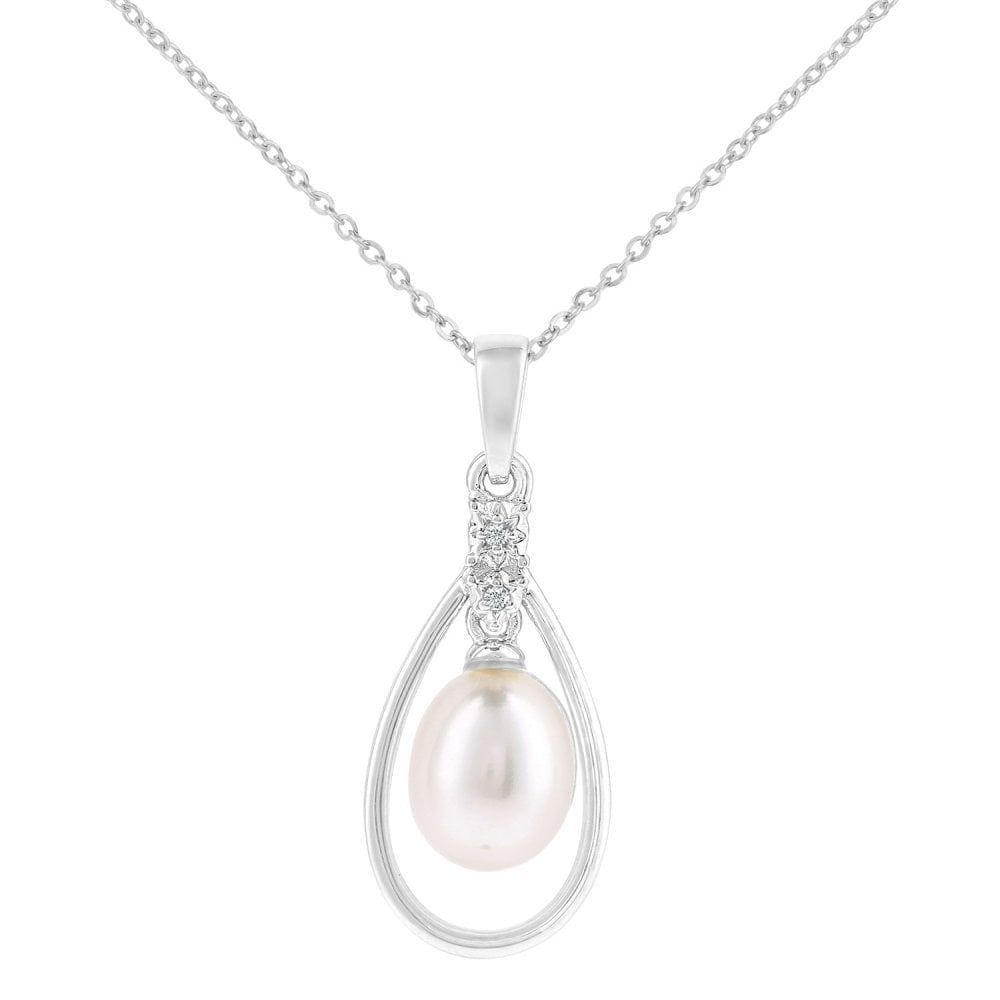 Pearl Necklace 9ct White Gold | Prime Jewellery