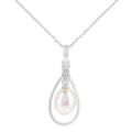 Pearl Necklace 9ct White Gold | Prime Jewellery